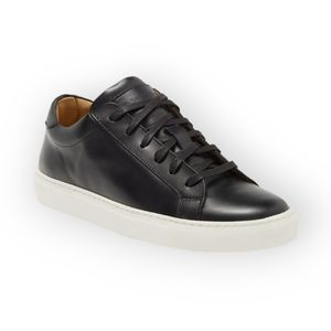 Adam Derrick To Boot New York Black Leather Sneakers in Nappa Black